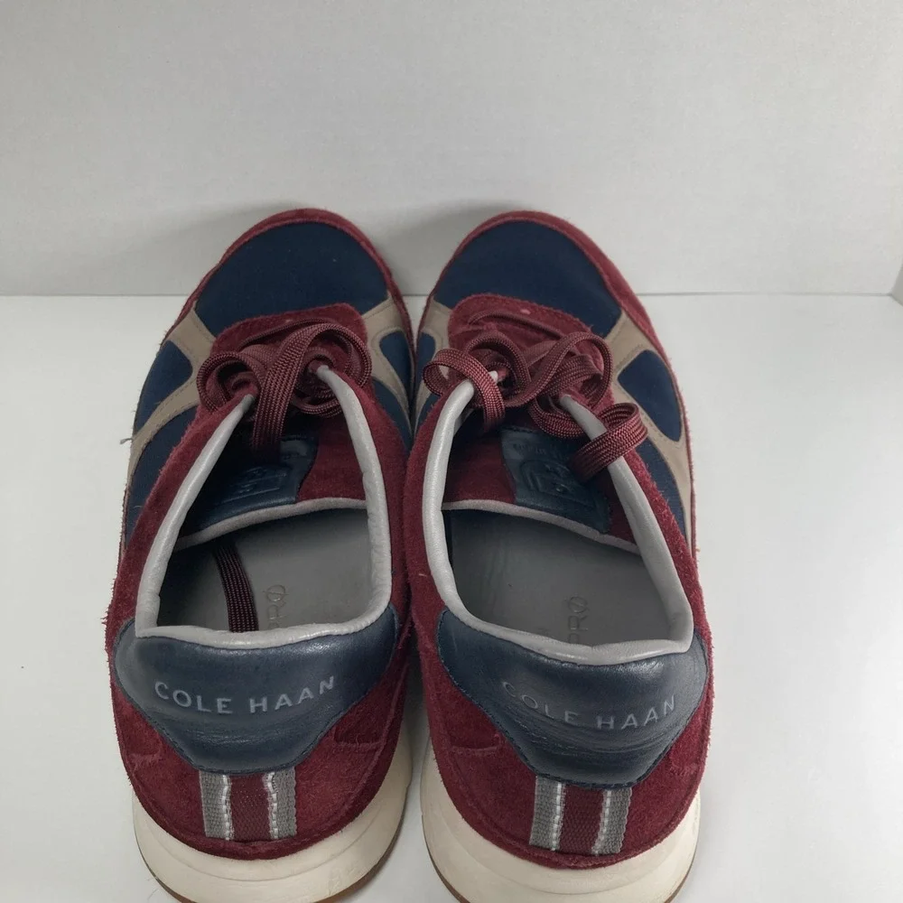 Cole Haan Grandpro Burgundy Mens Size 11.5 Classic Lace Up Running Shoes Sneaker